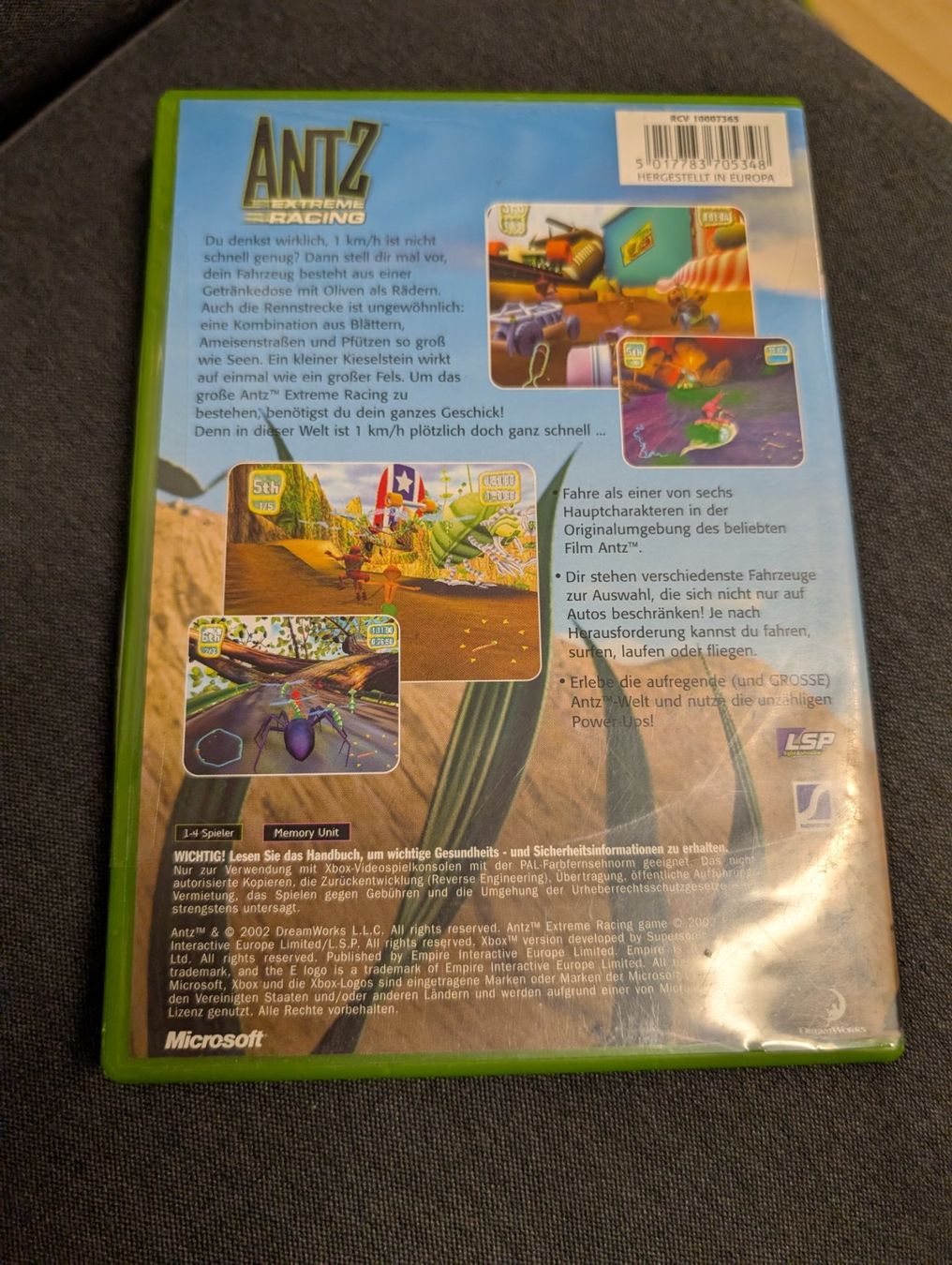 Spiele: Antz extreme racing Microsoft Xbox – Gebraucht aus Giubiasco von Ticinerd 1