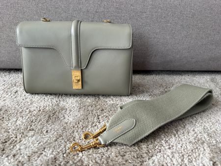 Original Celine Teen 16 Salbei GHW