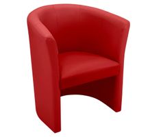 Cocktailsessel CLUB, Kunstleder (100% Polyester) gepolstert