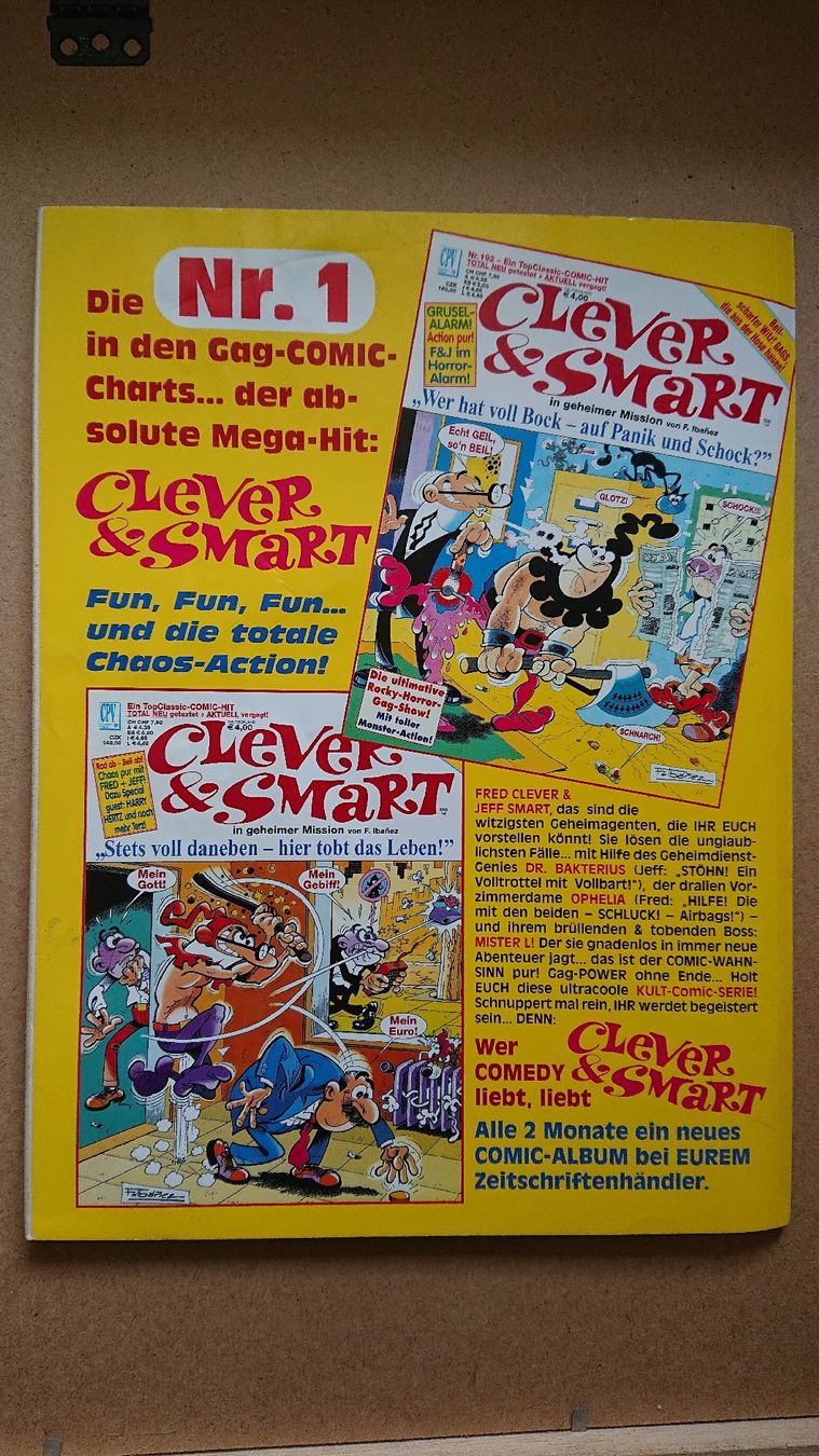Fumetti: Clever & Smart Comic Nr.192 - – Usato da Chur venduto da FreakofRarity 1