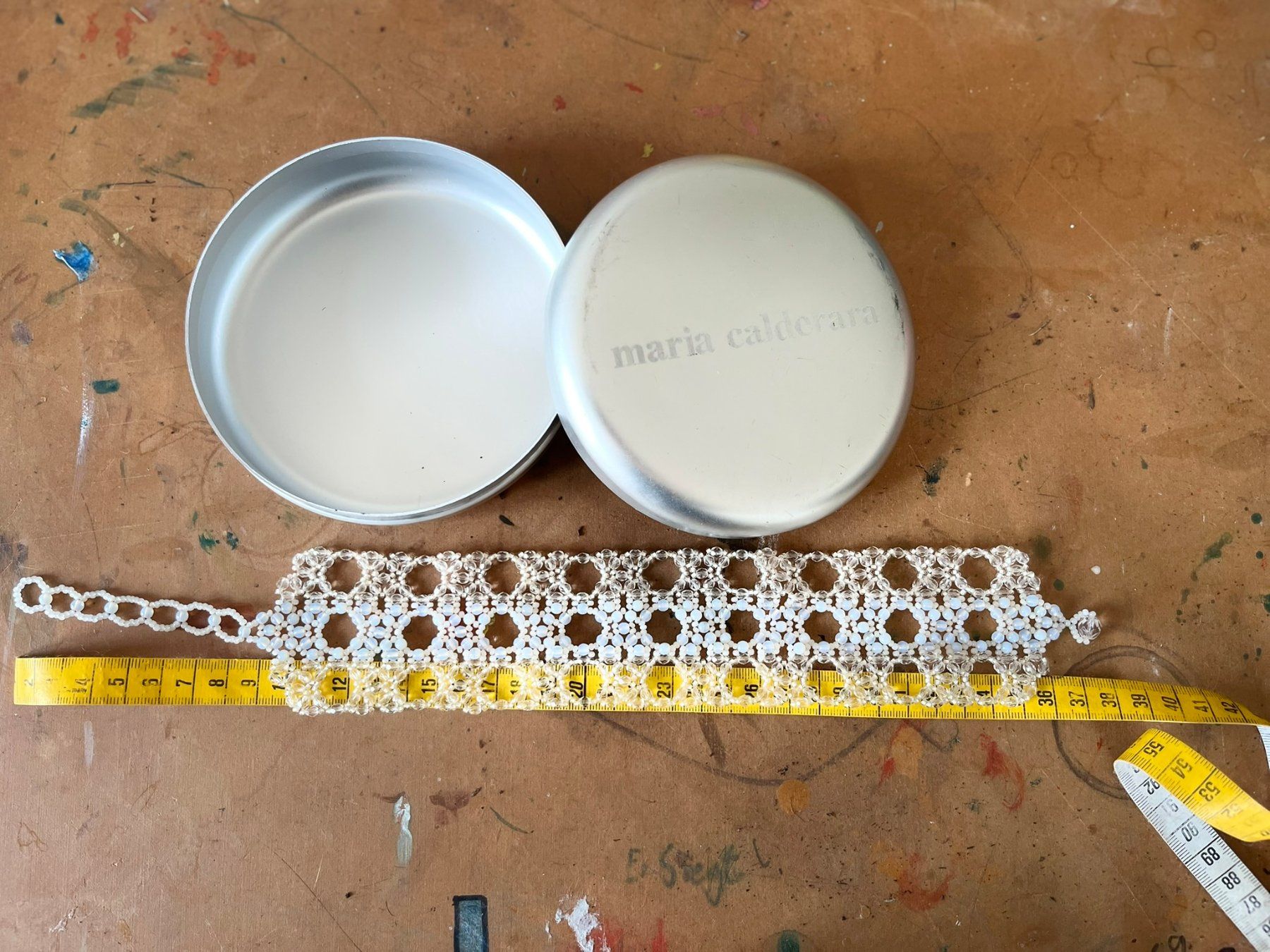 Catenine: Maria Calderara Designer Kette Spitze mit Originalbox – Usato da Wädenswil venduto da Aniares2 3