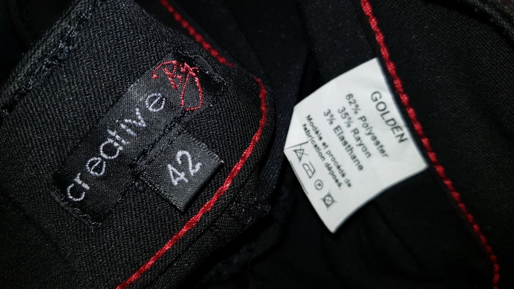 Jeans: Jeans CREATIVE   Taille/Grosse 42 CH – Usato da Cossonay-ville venduto da Super-Price-Quality 9