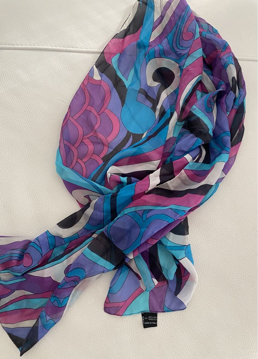 Foulard & Sciarpe: Seiden Schal 🌸 – Usato da Opfikon venduto da Luis144 1