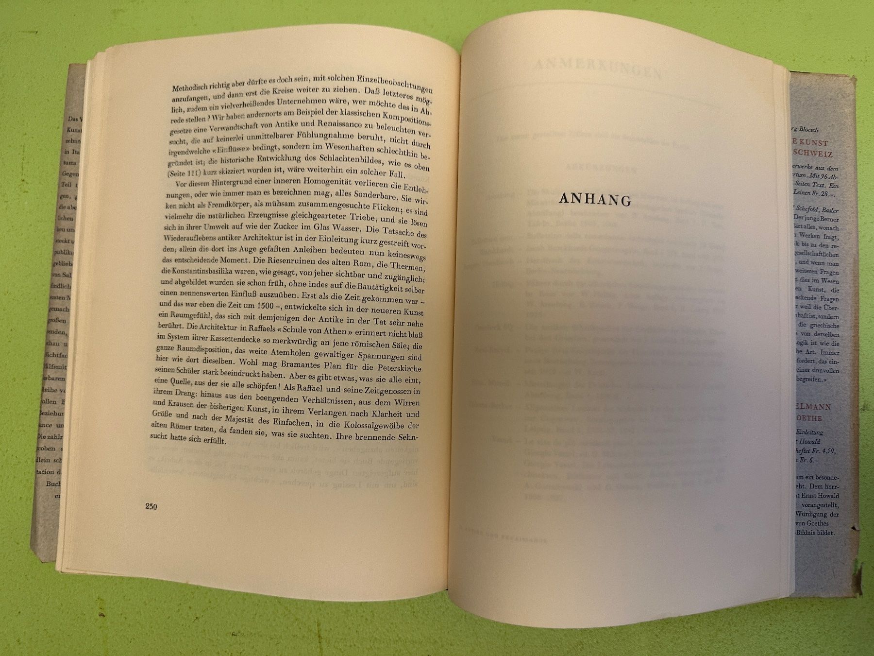 Libri: Arnold von Salis: Antike und Renaissance. – Usato da Zürich venduto da allp 8
