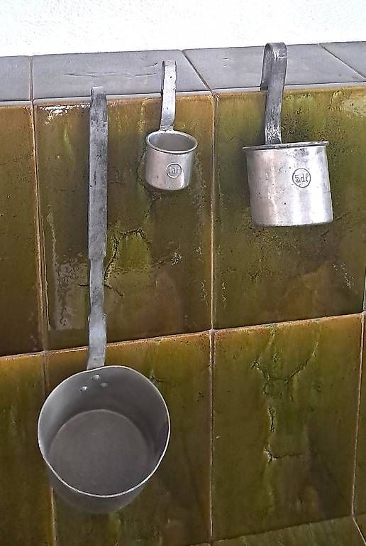 Löffel: Schöpfkellen antik aus Blech – Gebraucht aus Untersiggenthal von Myrthamw