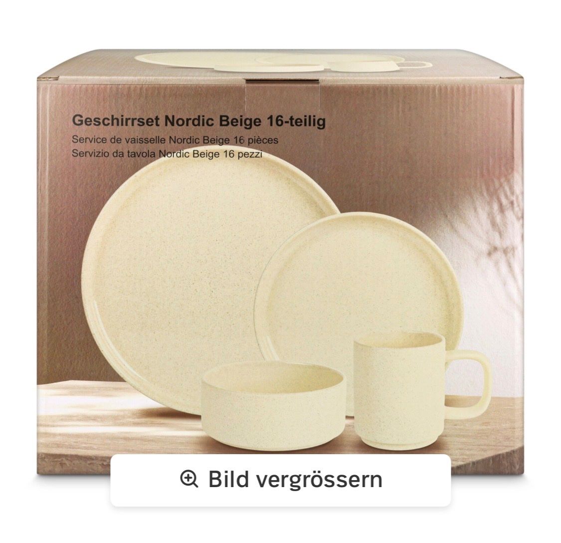 Coop Set di piatti: Geschirrset – Usato da Degersheim venduto da kohl21 2
