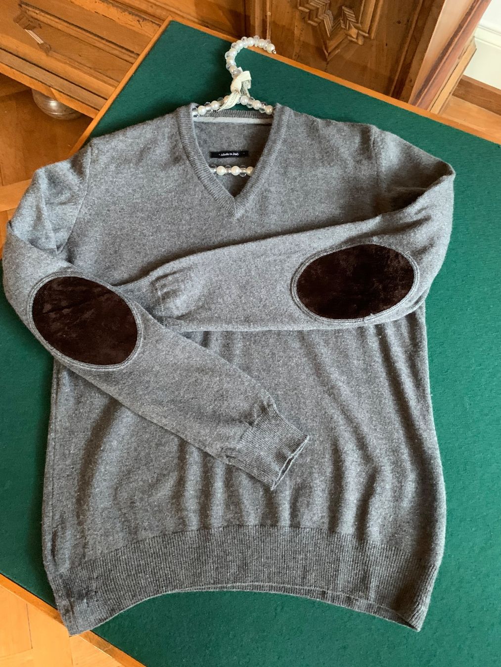 Pullover & Sweatshirts: HACKETT LONDON Pullover Merino+ Seide+Kaschmir – Gebraucht aus Interlaken von Bona55 7