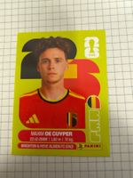 Panini Sticker WM 2026, BEL 7 Maxim De Cuyper