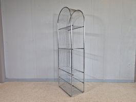 Chrom Steckregal Regal Gitterregal Standregal Garderobe