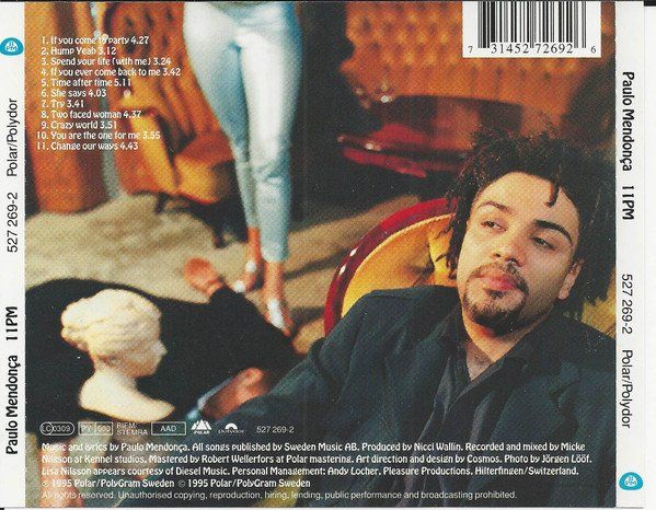 CD: CD Paulo Mendonca - 11 pm (1995) – Usato da Möriken AG venduto da mineralia 1