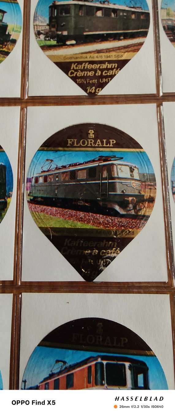 Floralp Kaffeerahmdeckel: Kaffeerahmdeckeli – Gebraucht aus Volken von katz5 8