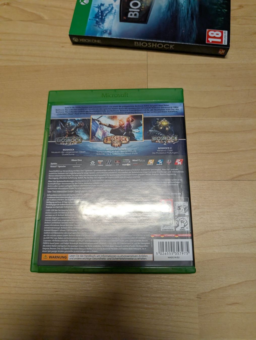 Jeux: BioShock The collection Microsoft Xbox one series x – D'occasion à Giubiasco par Ticinerd 1