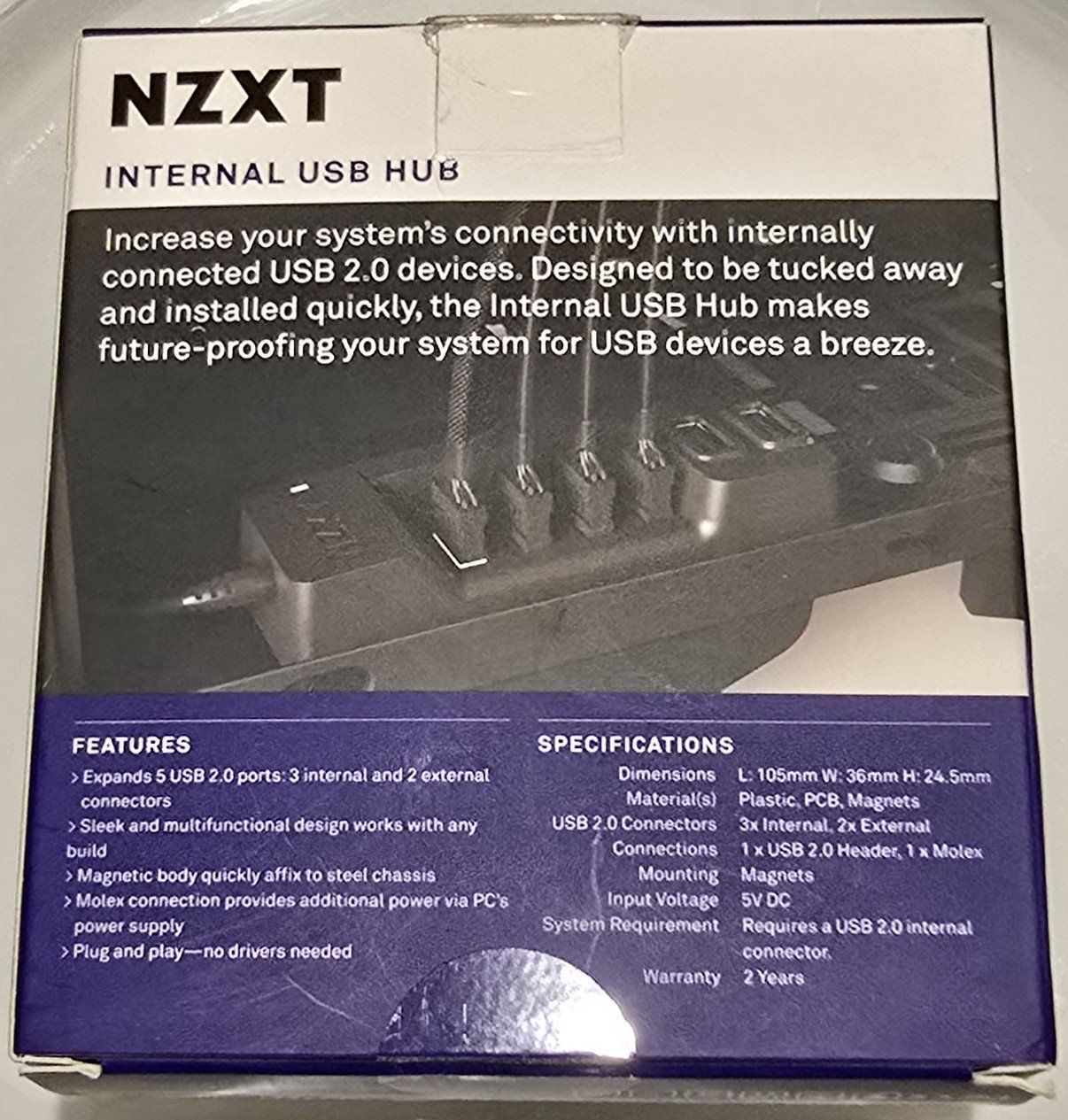 Hubs & Switches: interner USB Hub mit eigener Stromversorgung – Gebraucht aus Azmoos von johanoes 5