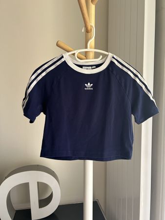 Adidas top dunkelblau gr s/m