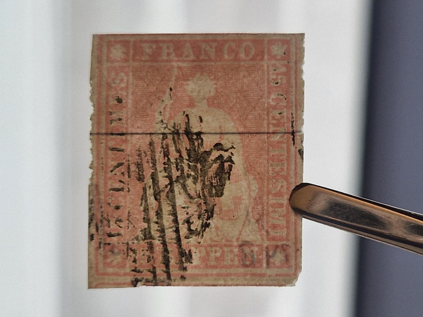 Tutti i francobolli: Strubel 24B, signiert, ab 1.- – Usato da Burgdorf venduto da Glossy01 4