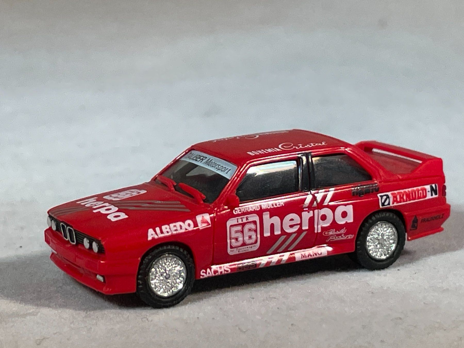 BMW Modellini d'auto: BMW M3 ITR  Herpa H0 1/87 – Usato da Würenlos venduto da SWISSOLDTIMERS
