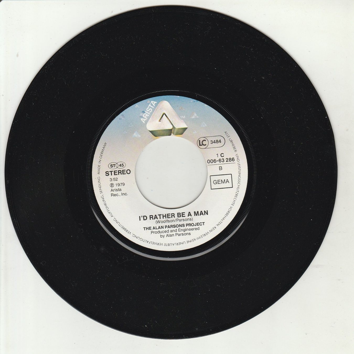 Schallplatten: The Alan Parsons Project - Lucifer 7" Vinyl 1979 – Gebraucht aus Tübach von JamesStone 3