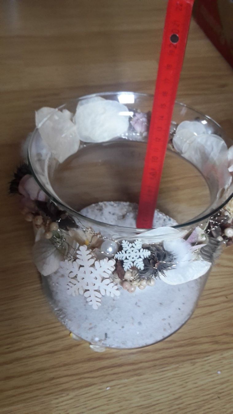 Alle Dekorationen: Grosses Decoglas – Gebraucht aus Schwarzenburg von Flamingo07