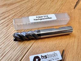Fräser Ø12 Walter VHM >nachgeschliffen< #5.4.13