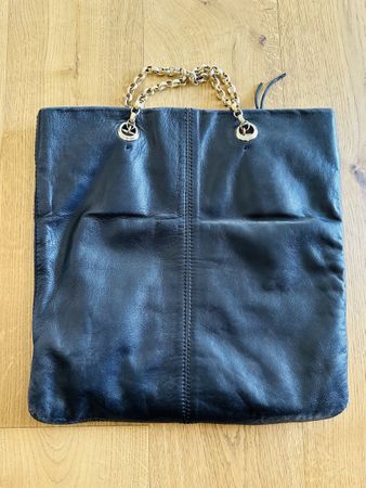 Maliparmi Tasche leder schwarz