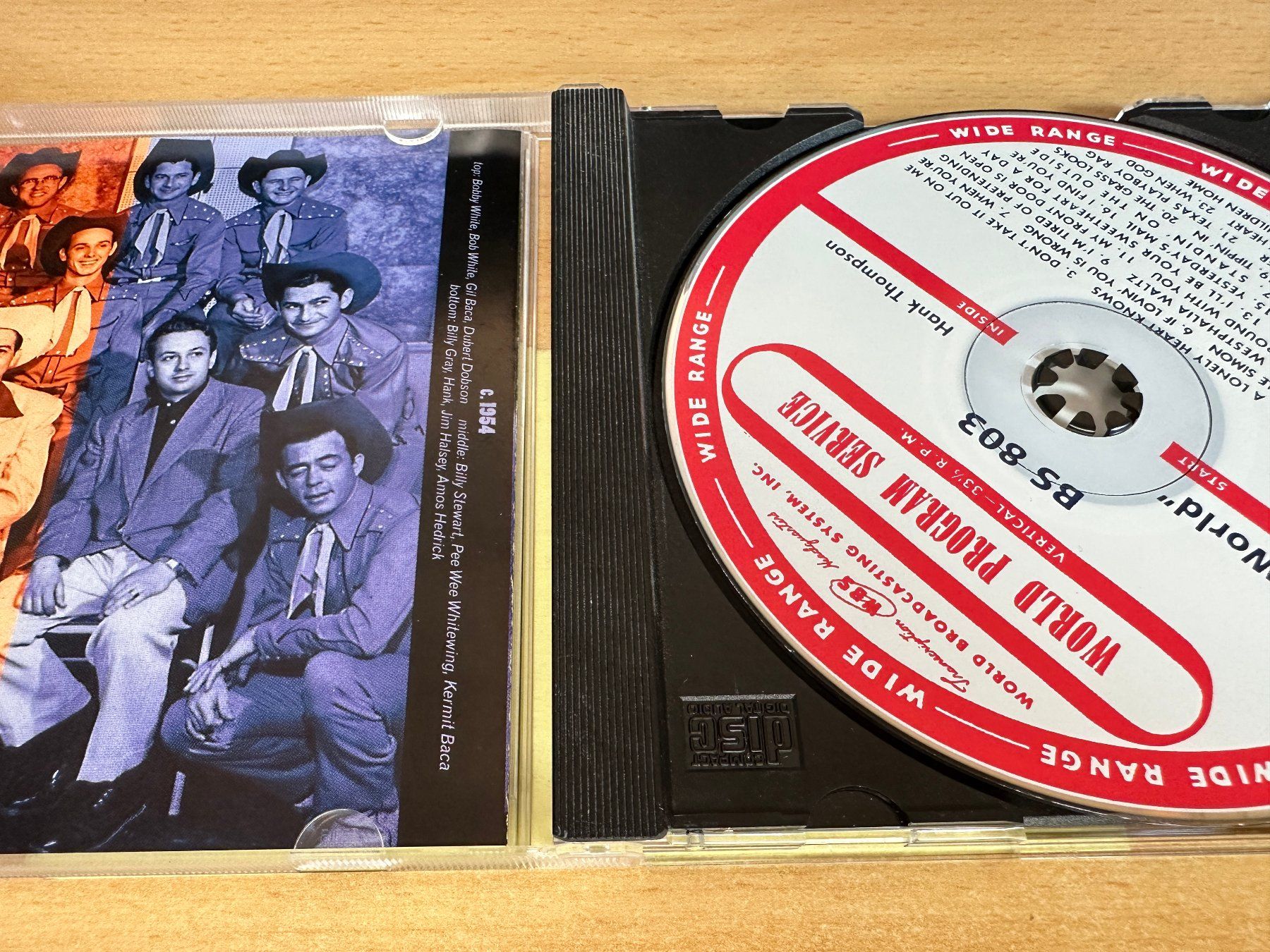 CD: Hank Thompson – Hank World – Usato da Rikon im Tösstal venduto da Alpenmutz 2
