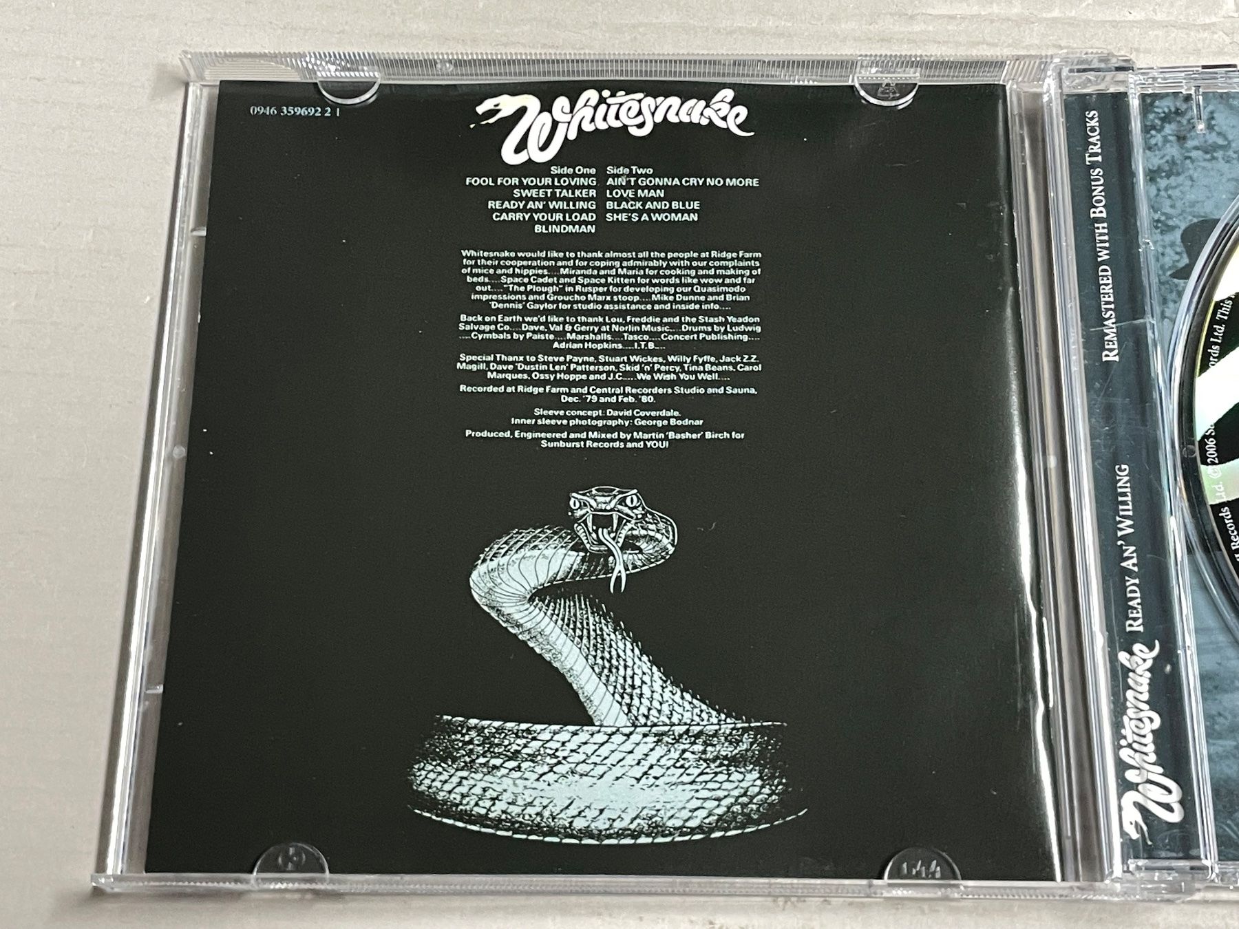 CD: Whitesnake-Ready An Willing – Usato da Muri b. Bern venduto da AdidasCollector 3