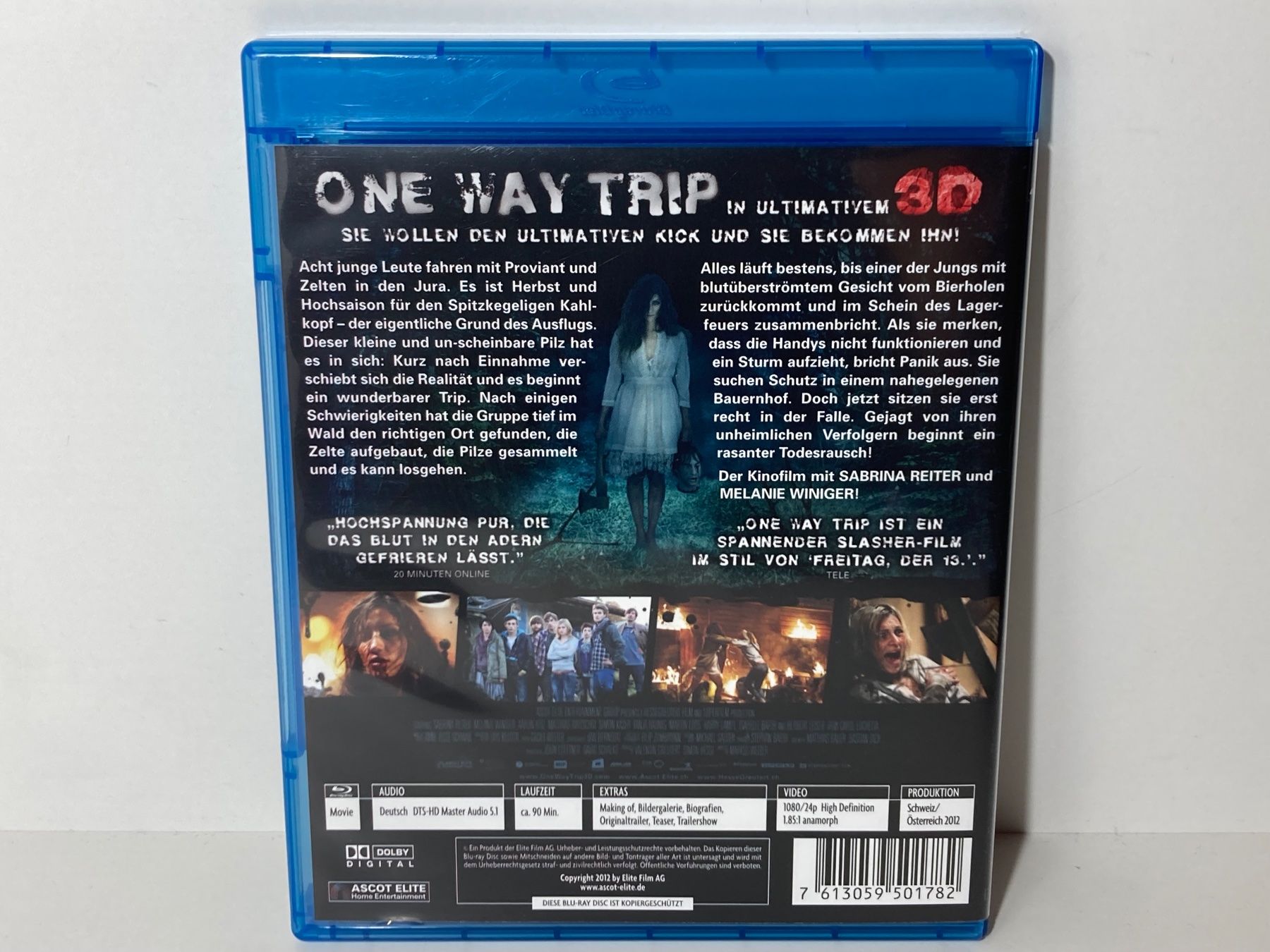 Tutti i DVDs: One Way Trip Blu Ray 3D – Usato da Wilderswil venduto da Sstriker 1