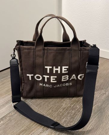 Marc Jacobs "The Tote Bag" Canvas Tote Braun - Medium/ Small