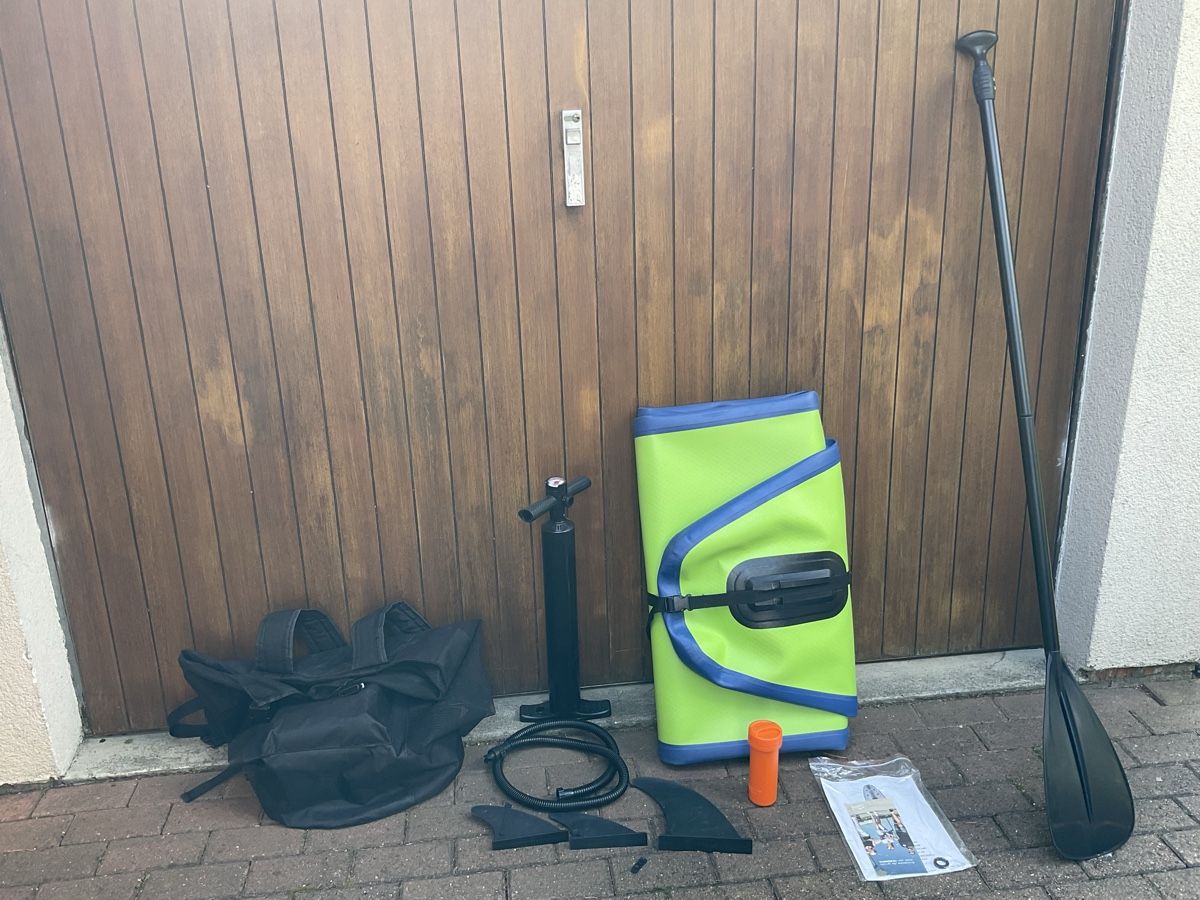 Tavole da surf e di nuoto: SUP Hudora Stand Up Paddle Glide 285 – Usato da Mümliswil venduto da rose124 3