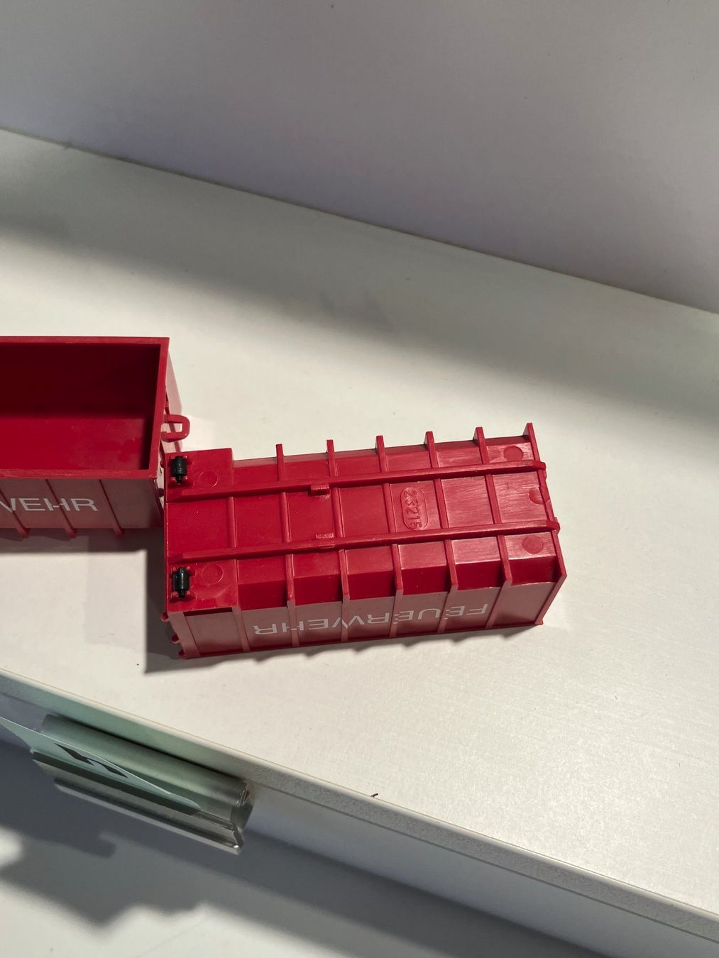 Herpa Modellini d'auto: herpa feuerwehrabrollcontainer H0 – Nuovo (secondo la descrizione) da solothurn venduto da Lrz74 2