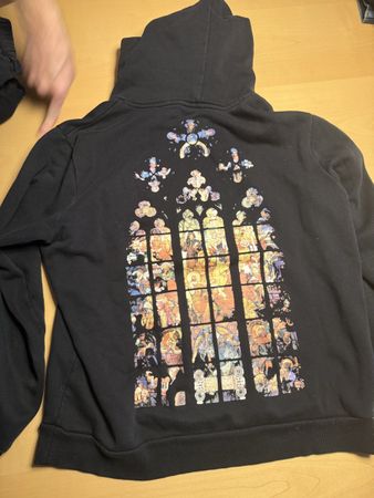Forever 21 Mucha Artist Edition Hoodie Black Size Large