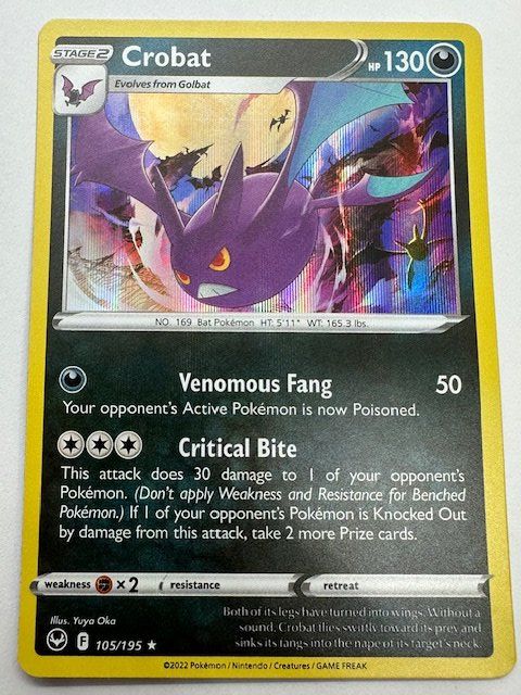 Pokémon Carte collezionabili: Crobat - Holo – Nuovo (secondo la descrizione) da Nussbaumen AG venduto da Pika-Shop