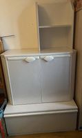 Meuble blanc nacré 