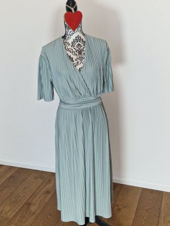 Plissiertes Kleid mint Gr M neuwertig