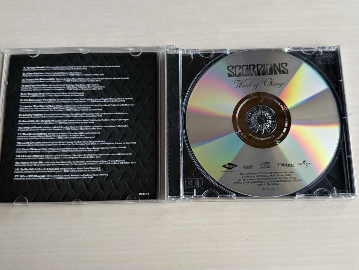 CDs: Scorpions - Classic Bites CD Wind of Change – Gebraucht aus Oberried Brienz von Chyara 2