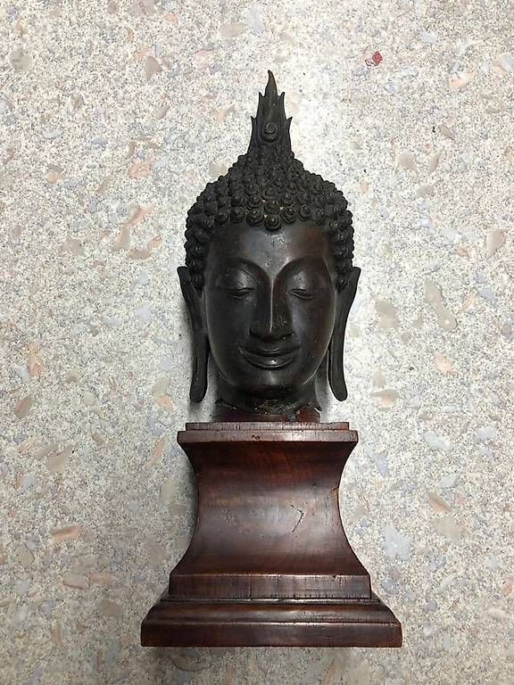 Skulpturen & Statuen: Budha 1920 (Bronce aus der Suco-Thai Periode) REPLICA – Gebraucht aus Gutenswil von FlavioPanzera