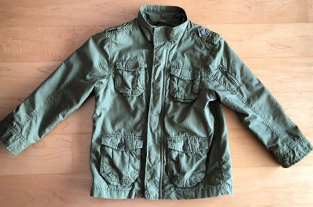 Jacke Frühling olivgrün Gr. 110
