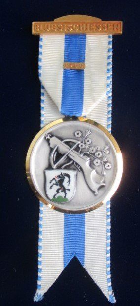 Medaglie: Blueschtschiessen Graubünden 1966 – Nuovo (secondo la descrizione) da Luzern venduto da Horoskop1