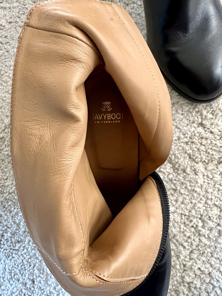 Navyboot Damenschuhe: Neue Navyboot Stifeletten in Schwarz – Neu (gemäss Beschreibung) aus Regensdorf von Barbara9 5
