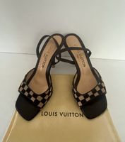 Louis Vuitton Sandalen, Damier Muster, Gr. 36 - Top Zustand!