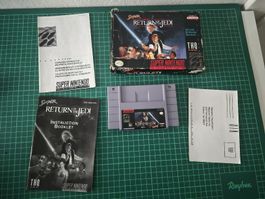 Star Wars: Return of the Jedi - Super Nintendo Game! USA ver
