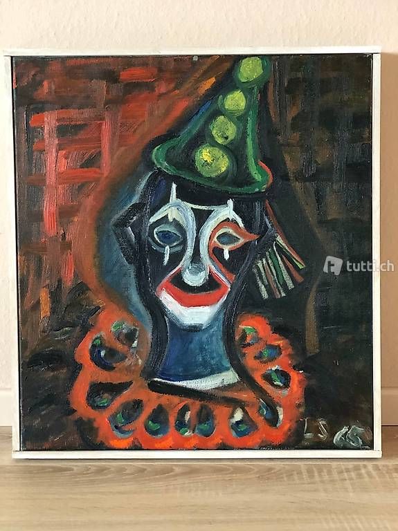 Gemälde: Der Clown – Gebraucht aus Balsthal von Phipo8