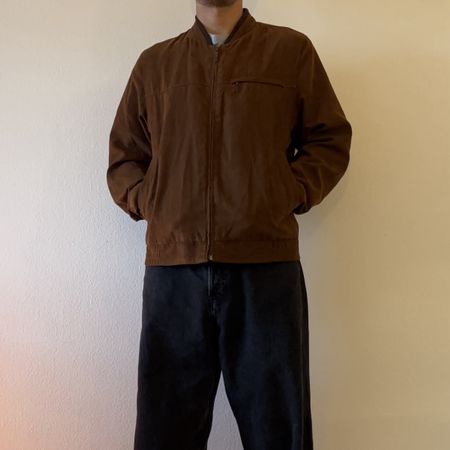 Herren Bomberjacke braun guter Zustand
