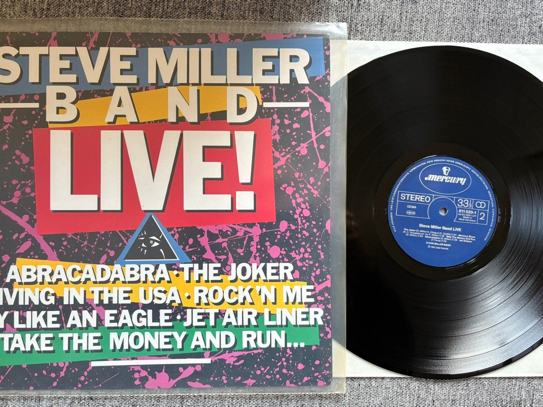 Dischi in vinile: Steve Miller Band - Live! - DE - 1983 – Usato da Zofingen venduto da Bigron