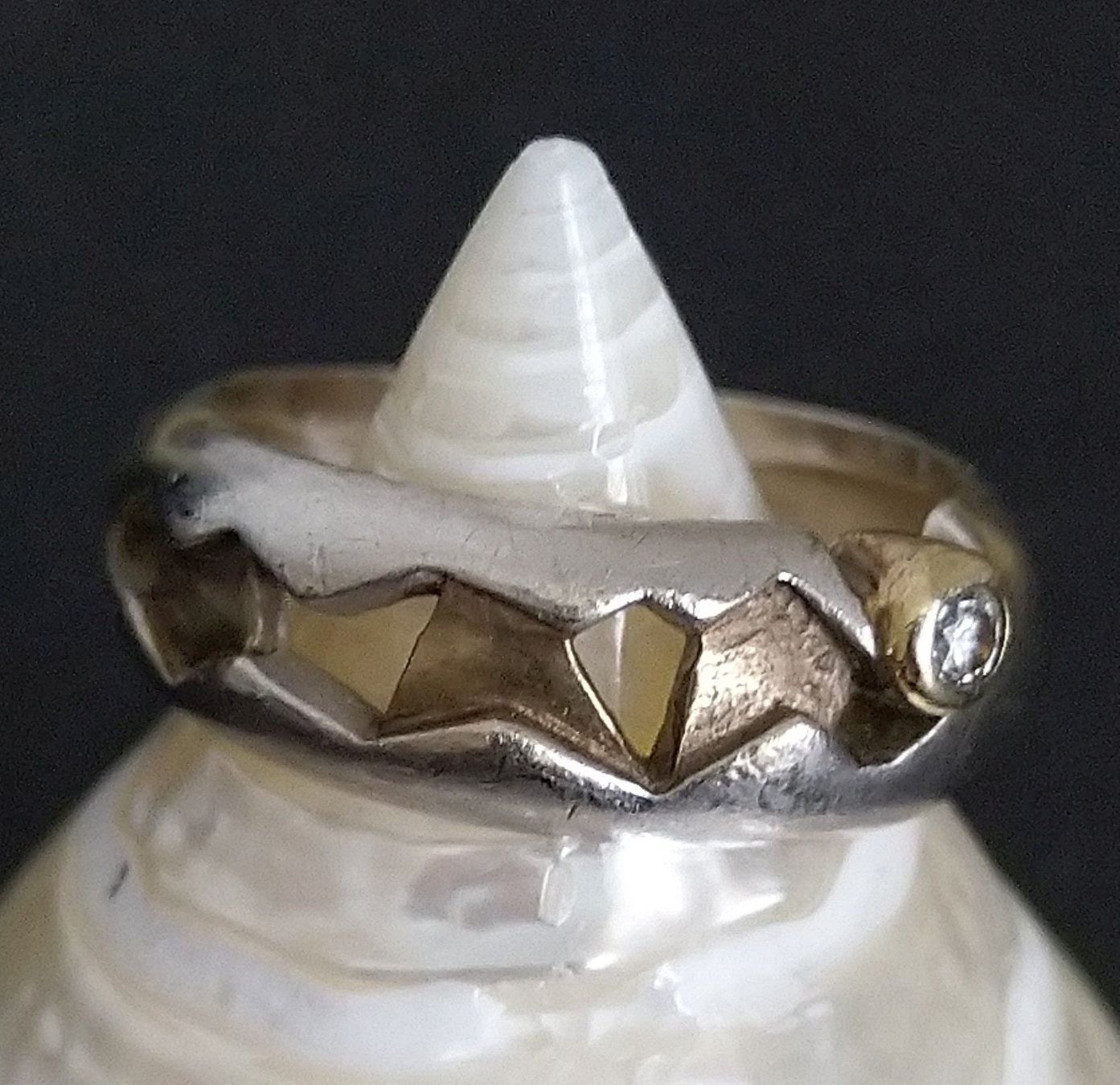 Anelli: DESIGNER RING IN 925 SILBER – Usato da Romanshorn venduto da Glitzer-Paradies 1