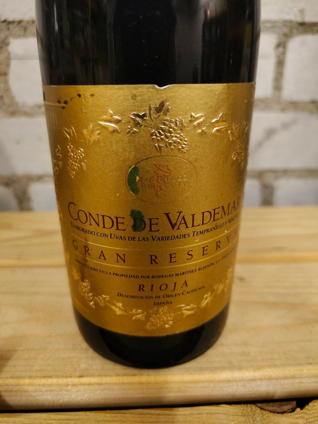 Rioja Wein: 1992 Conde de Valdemar Gran Reserva Rioja – Neu (gemäss Beschreibung) aus Münchenstein von wusmarino 3
