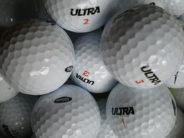 Golfbälle ULTRA von Wilson, 36 Stück, sehr schön