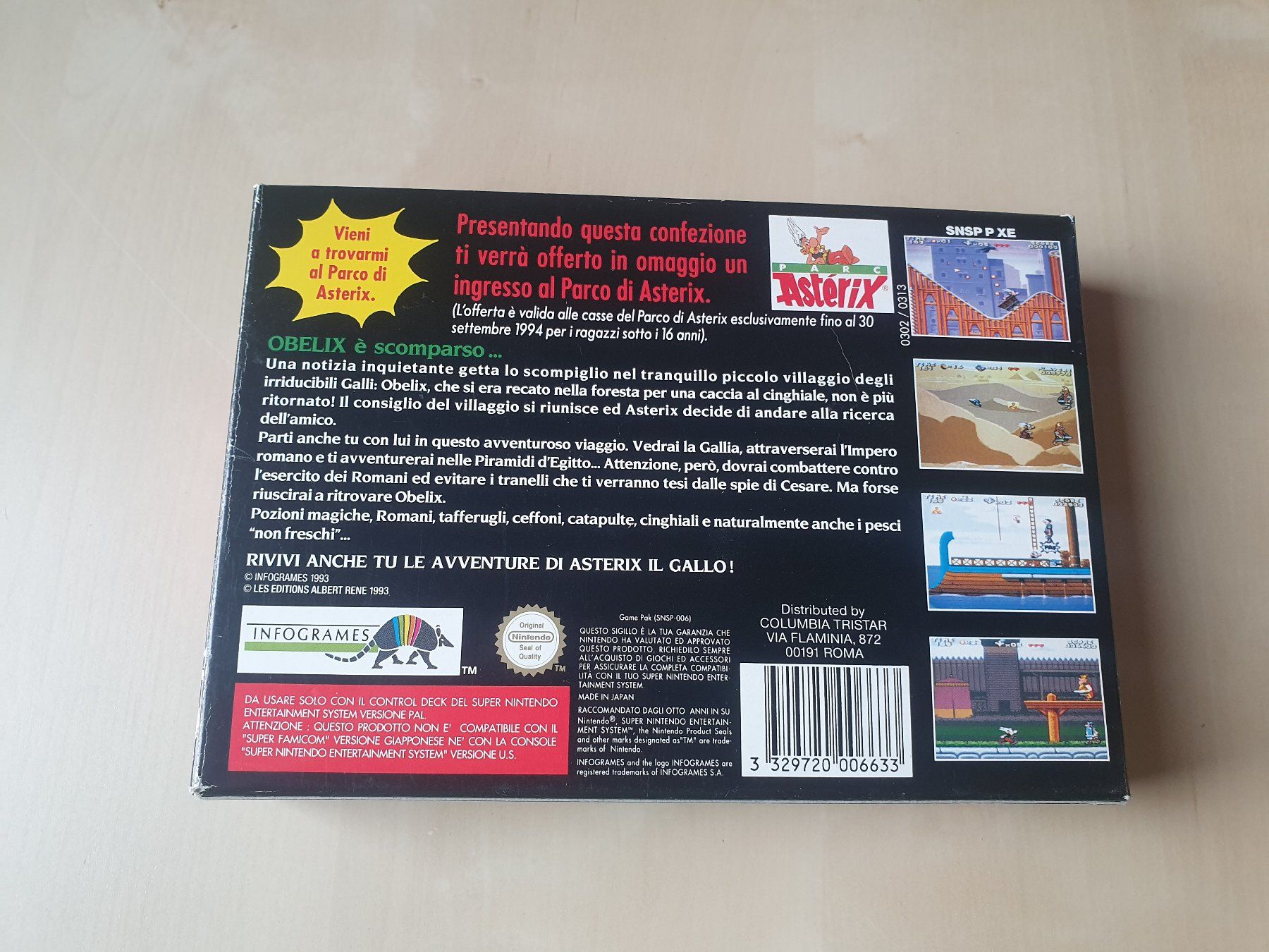 Nintendo Giochi: Asterix ITA – Usato da Stansstad venduto da collectorsshop 1