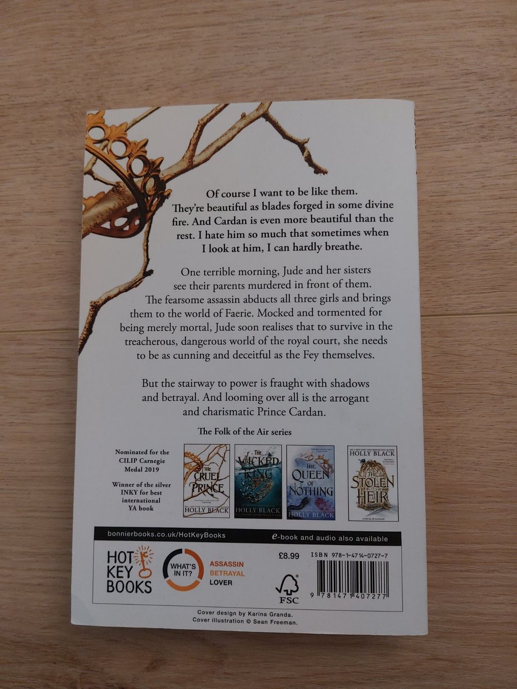 Libri: The Cruel Prince - Holly Black – Usato da Untereggen venduto da ros_kz89 1
