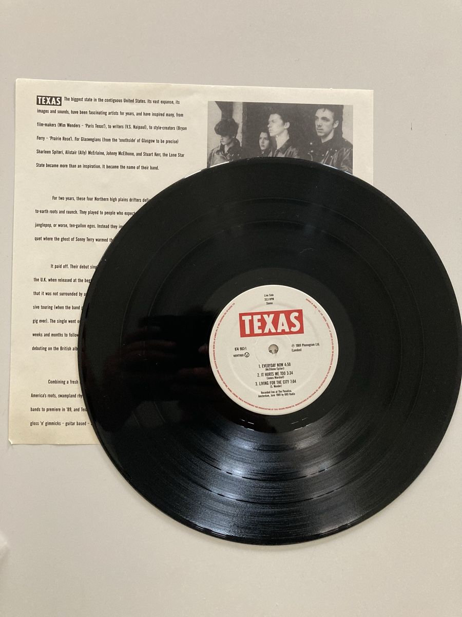 Dischi in vinile: Texas vinyle – Usato da Poliez-Pittet venduto da dav_h8tl 2